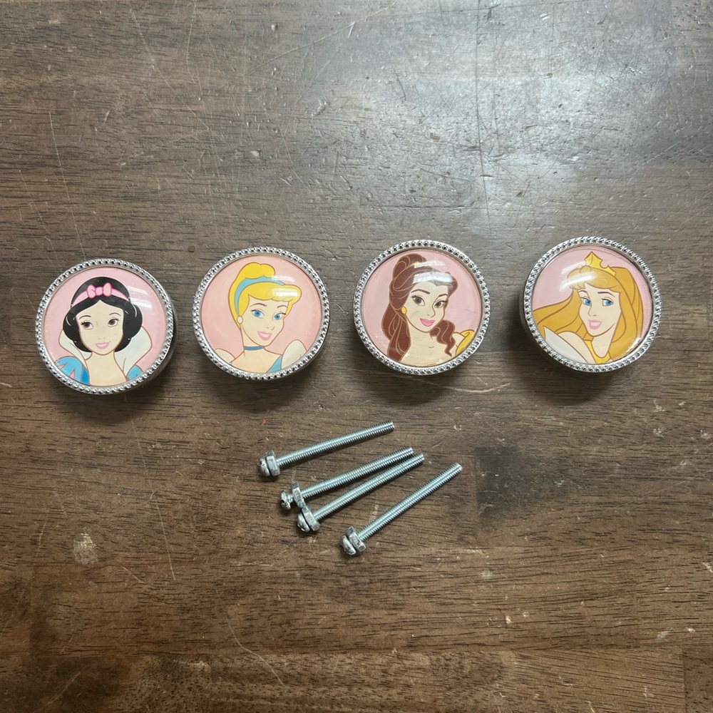 Disney Princess Drawer Knobs